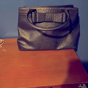 Navy blue kate spade tote